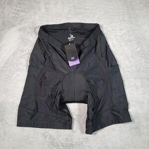 Beroy Cycling Shorts Mens L Black Slim Fit Modern Synthetic Biking Gear